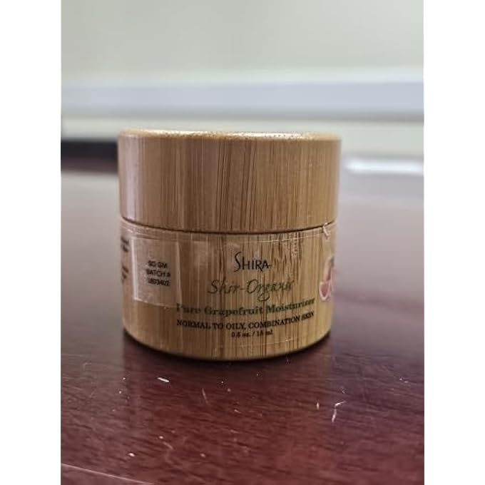 SHIRA SHIR-ORGANIC PURE PINK GRAPEFRUIT MOISTURIZER, INTENSE HYDRATION SOFT - BRIGHTENING MOISTURIZER FOR FACE (15 ML) - Image 3